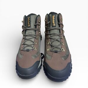 Timberland Lincoln Peak Leather Brown Mid Hiker Boot Shoe sz 13 NWOB
